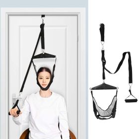 KEKOY Neck Stretcher Cervical Neck Traction Device for Home Use, Portable Hammock Over Door for Neck Pain Relief