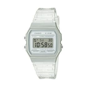 Casio Unisex White Digital Jelly Watch F91WS-7