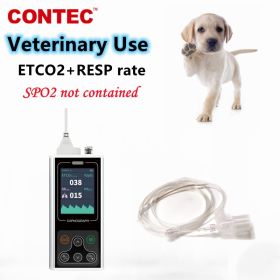 CA10S Handheld Veterinary Sidestream Capnograph VET CO2 Patient Monitor ETCO2