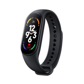 M7 Smart Watch Bluetooth Step Counting Sports Smart Bracelet Fitness Tracker Heart Rate Blood Pressure Sleep Monitor Smartwatch (Ships From: Italy, Color: Black)